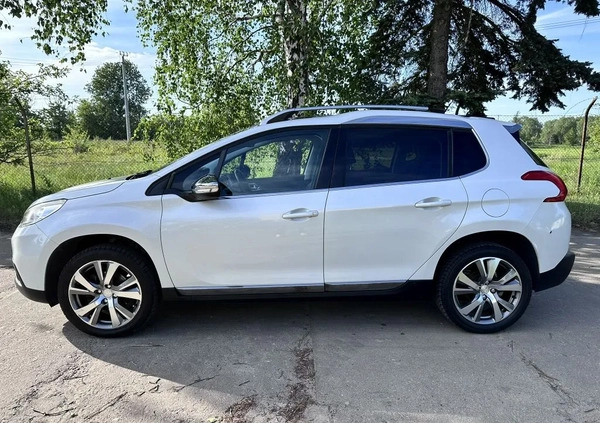 Peugeot 2008 cena 25900 przebieg: 43320, rok produkcji 2016 z Wągrowiec małe 301